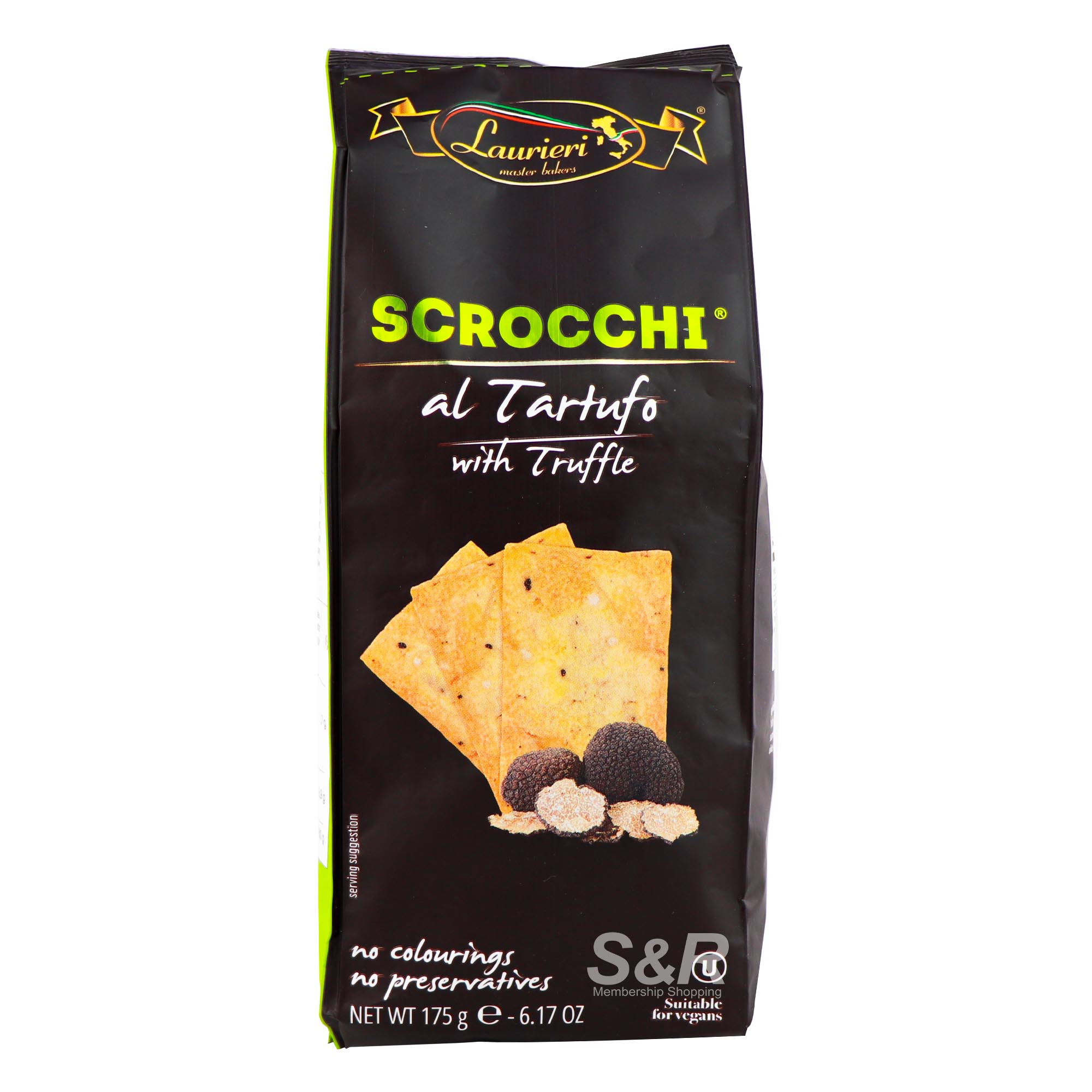 Laurieri Scrocchi Truffle Crackers 175g